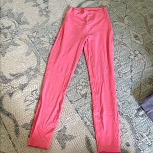 lululemon athletica align Pink Leggings size 4